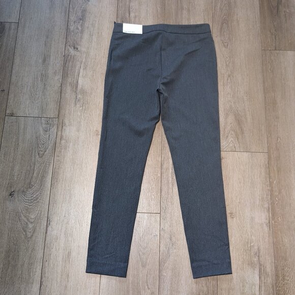 New Ann Taylor Gray Chelsea High Rise Skinny Ankle Pants Size 4 Work Career NWT - Picture 9 of 11